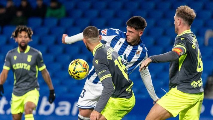 Resúmenes de LaLiga - Real Sociedad B - AD Ceuta FC: resumen del partido de la 19ª jornada de Liga | Segunda