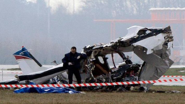 Accidente de avioneta en Bruselas