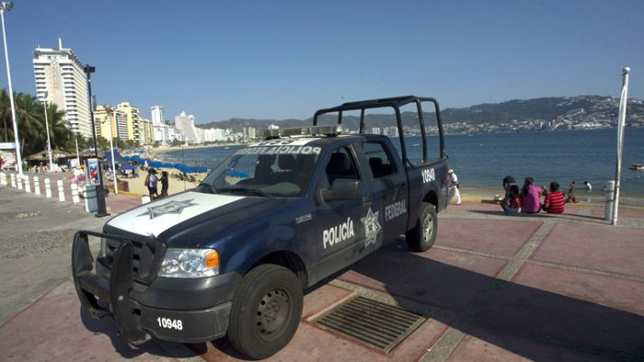 Telediario 1 - Pistas de la violación en Acapulco