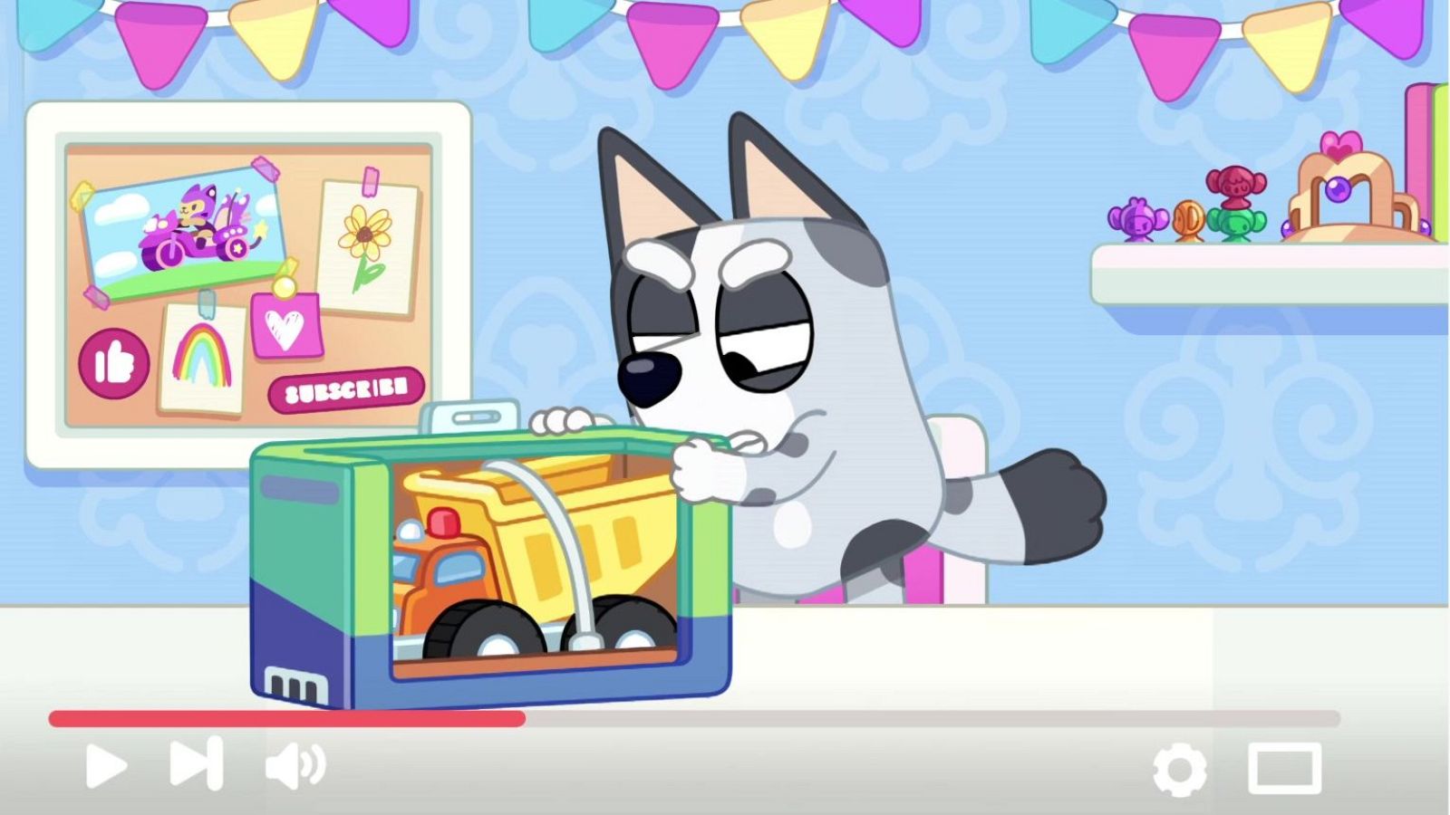 El unboxing de Muffin - Bluey | Ver