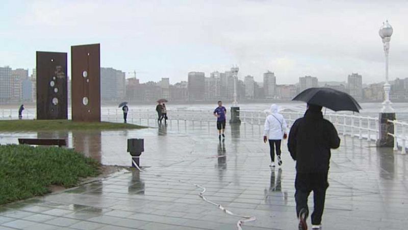 Precipitaciones localmente persistentes en el oeste de Galicia