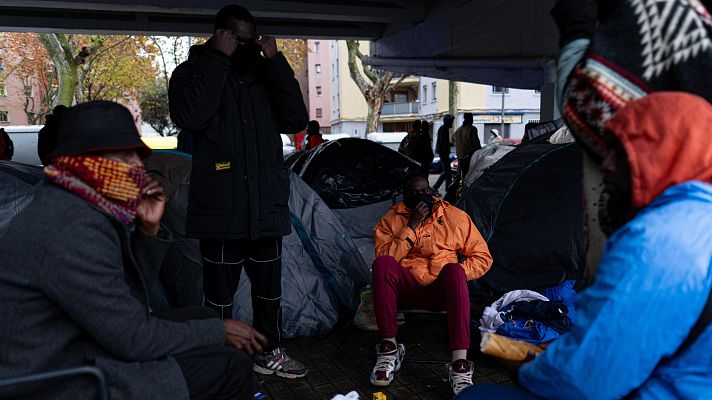 Telediario Fin de Semana - Entidades sociales acogen a 15 personas con especial vulnerabilidad desalojadas en Badalona