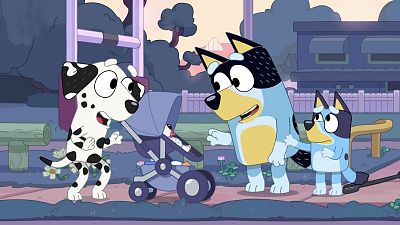 Paseo en carro - Bluey | Ver