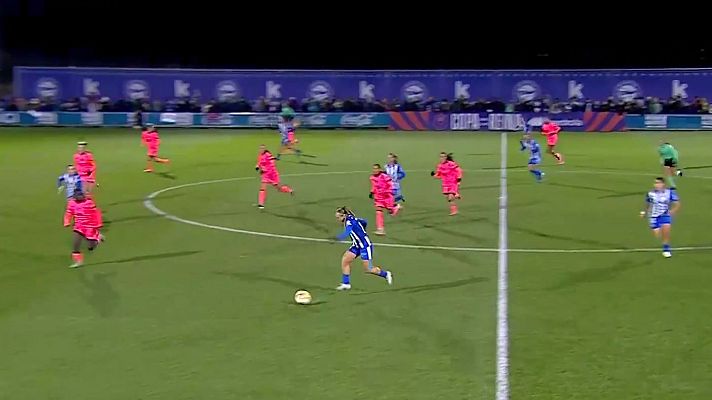 Fútbol - Copa de la Reina. 1/8 Final: Deportivo Alavés – FC Barcelona 
