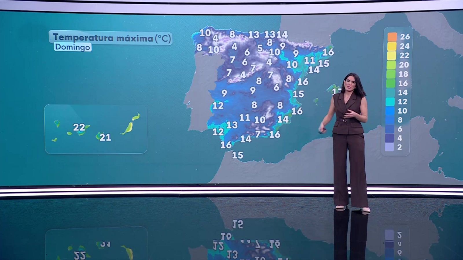El Tiempo Noche - 21/12/25 - RTVE.es - El tiempo | Ver