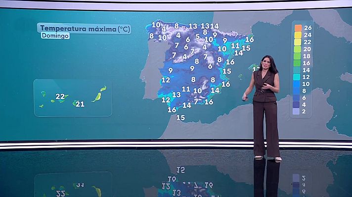 El tiempo - Rachas fuertes en la costa gallega y cantábrica y en litorales del sureste peninsular