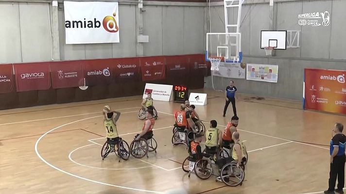 Baloncesto en silla de ruedas - Supercopa BSR España. 1ª semifinal: BSR Amiab Albacete - Amivel Reyes Gutiérrez