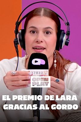 Open Play - Lara Palma rasca su premio gracias al Gordo
