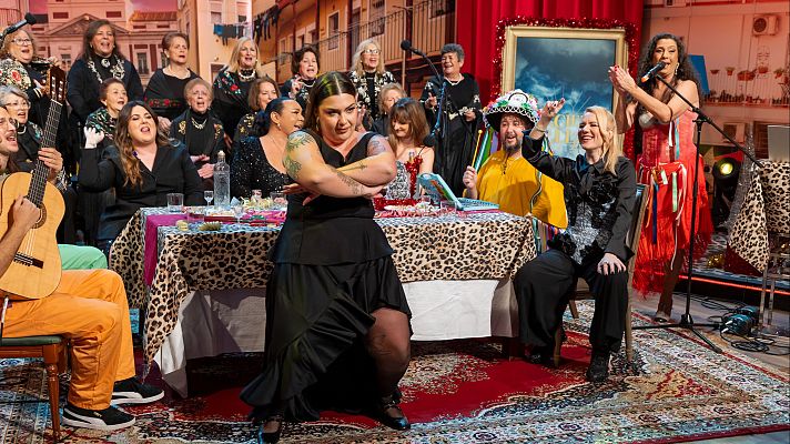 Califato 3/4, Falete y La Pili y montan la juerga navideña | Ver