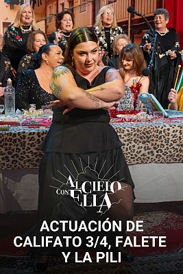 Al cielo con ella - Califato 3/4, Falete, La Pili y el Coro Azahar de Cantillana montan la juerga navideña