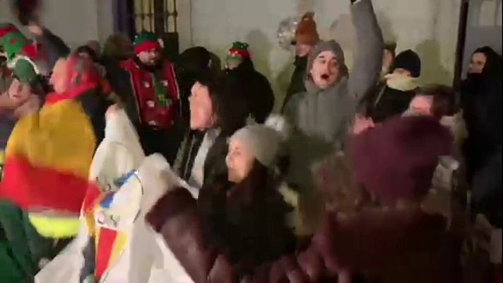 Lotería de Navidad - Asistentes al sorteo de la Lotería de Navidad 2025