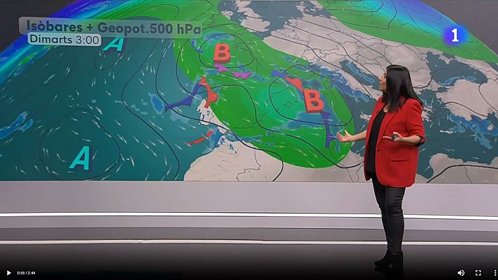 El temps - L'hivern arrenca amb pluja, neu, vent i fred