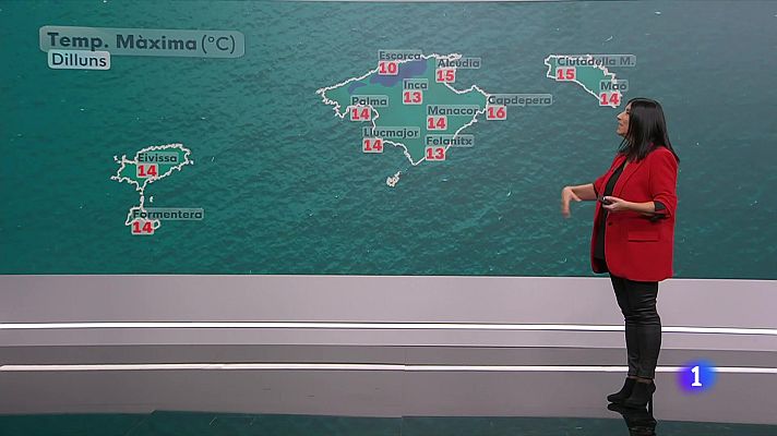Informatiu Balear - El temps a les Illes Balears - 22/12/25