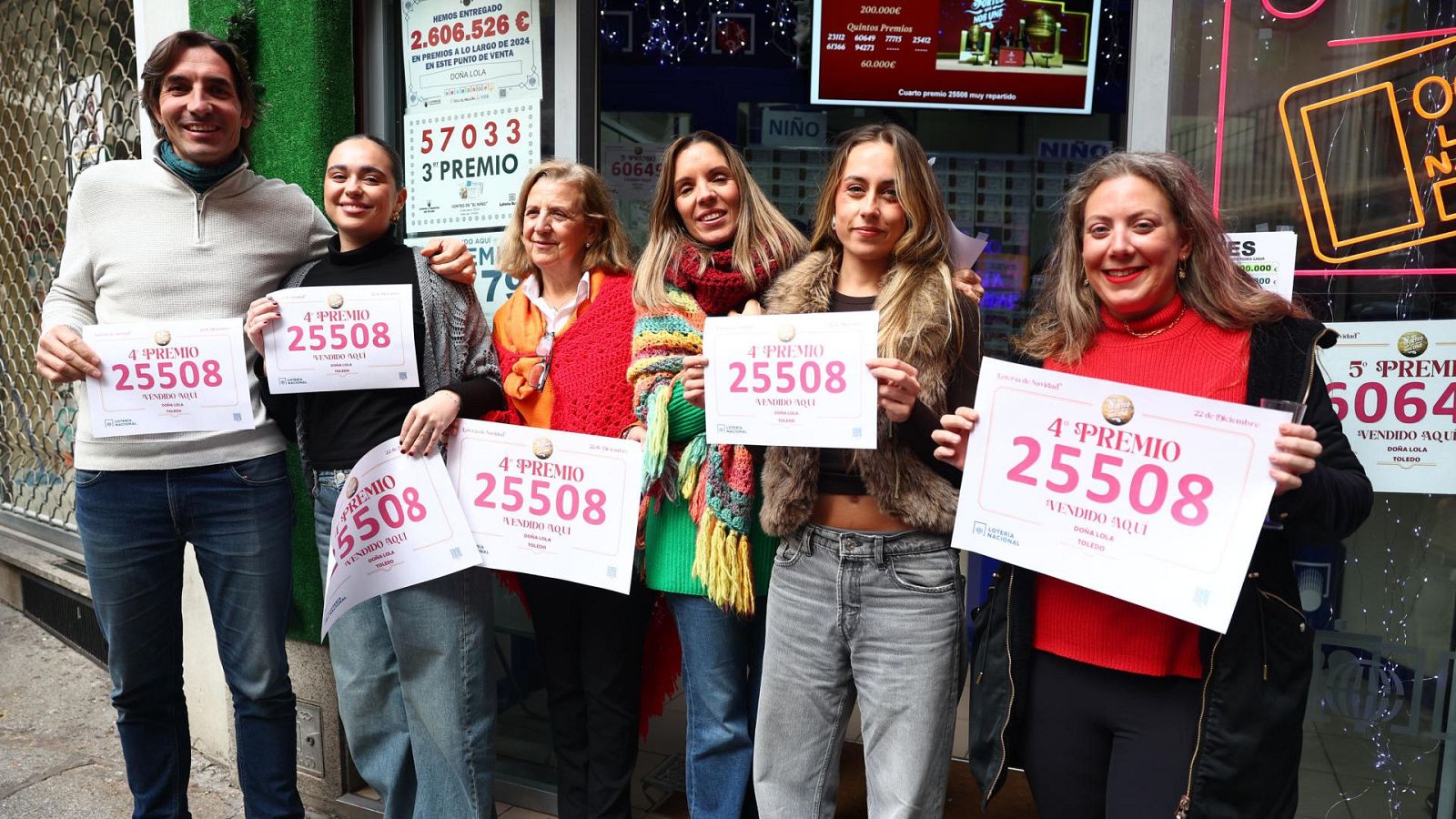 Lotería Navidad 2025: Tercer y cuarto premio en Barcelona | Ver - La hora de La 1 | Ver