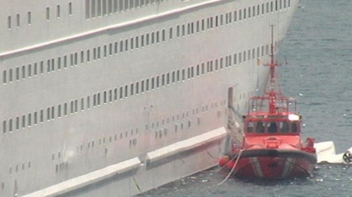 Mueren cinco personas al caer al mar un bote desde un crucero en La Palma