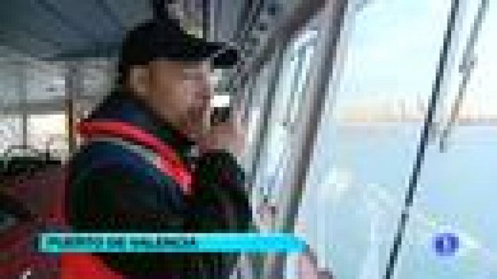 Telediario 1 - El tráfico de mercancías aumentó un 4% en 2012 en los puertos españoles