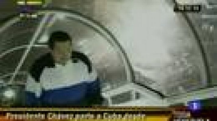 Telediario 1 - La salud de Chávez