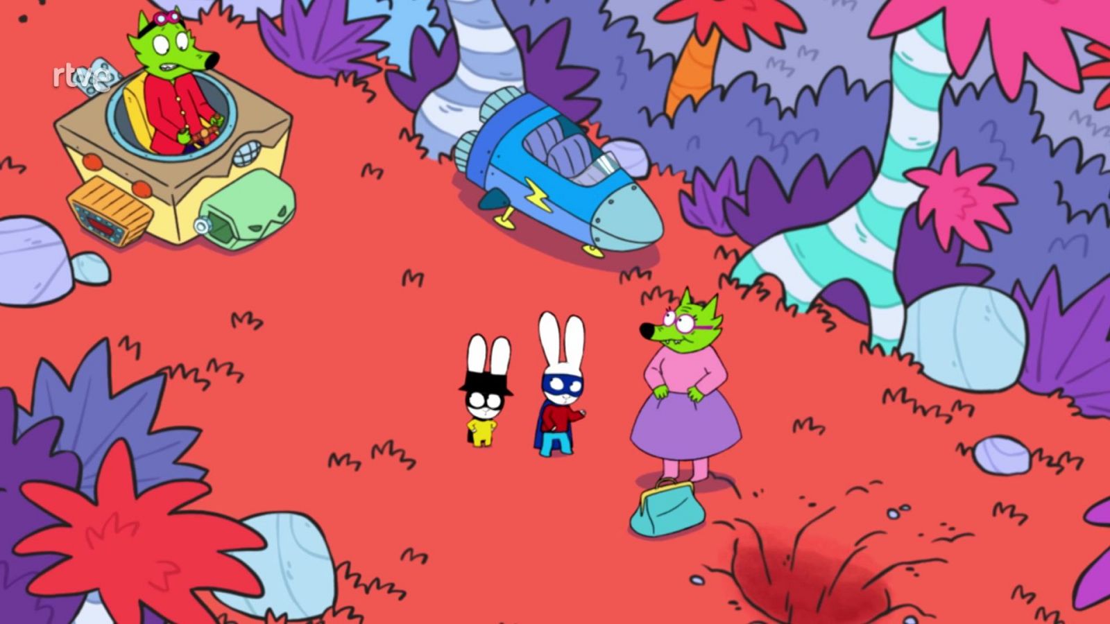 Los buenos consejos de la Abuela Lobo - Simon | Ver