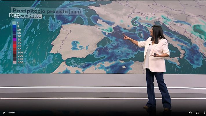 El temps - Dimarts d'ambient hivernal. Nadal i Sant Esteve, també, amb pluja, neu i fred