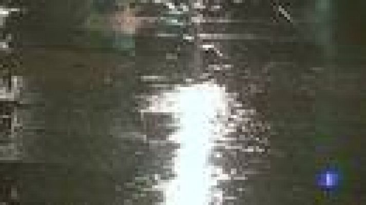 Telediario 1 - Temporal de viento y nieve