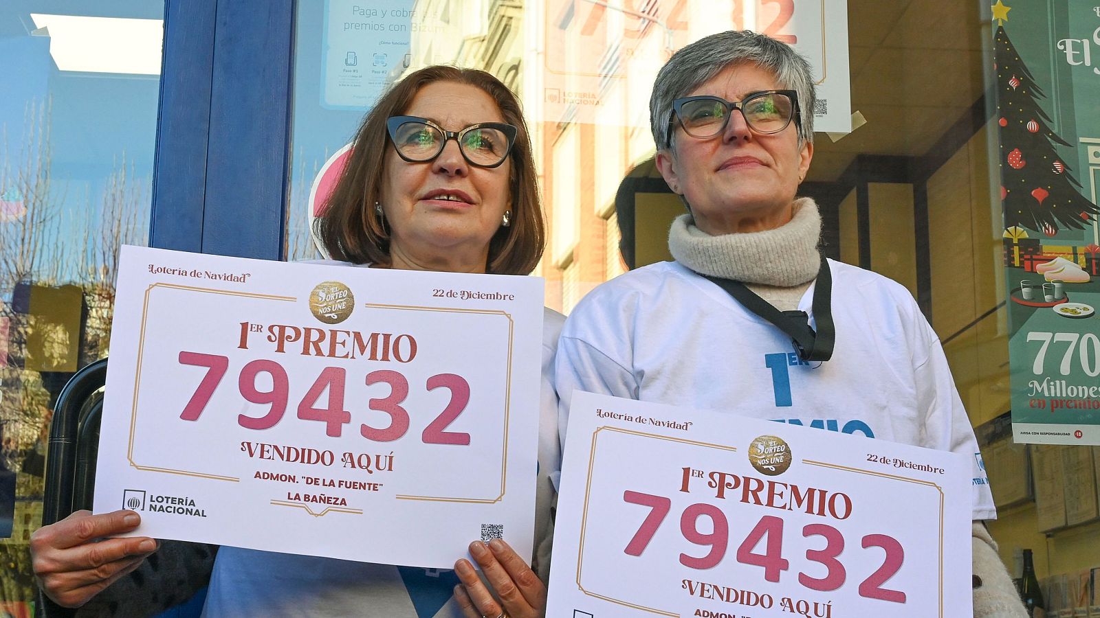 Lotería 2025: La Bañeza empieza a disfrutar de El Gordo - Noticias de Castilla y León | Ver