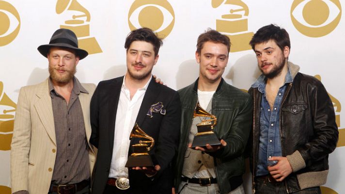 Telediario 1 - "Babel" es el disco del año en unos Grammy dominados por The Black Keys