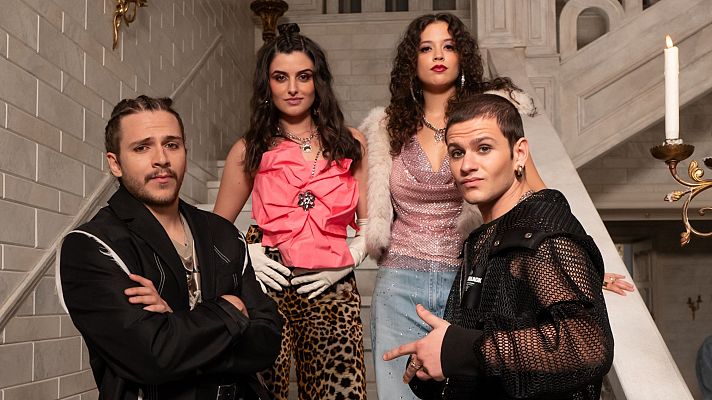 Especiales de Navidad - Actuación de los protagonistas de Valle Salvaje