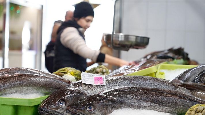 Telediario 1 - La Guardia Civil realiza inspecciones en los mercados para evitar fraudes