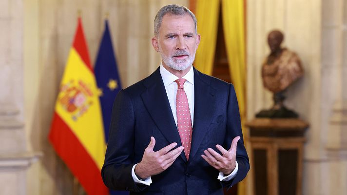 Especiales informativos - Mensaje de Navidad de Su Majestad el Rey Felipe VI de 2025 en lengua de signos