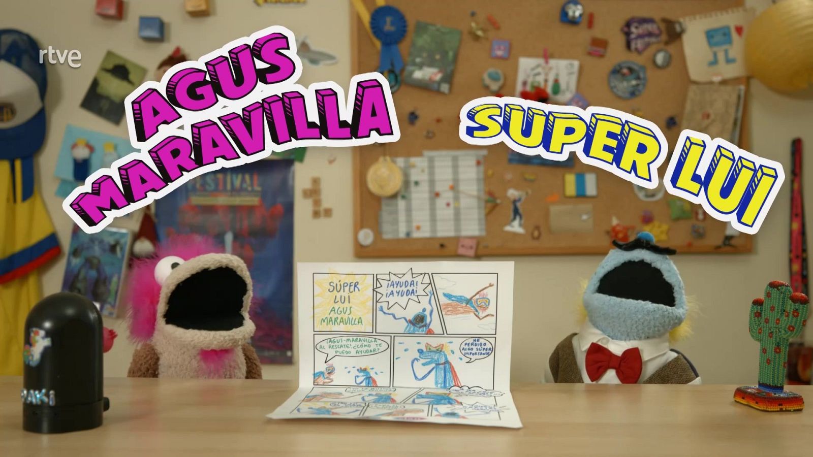 Aprende a hacer un cómic - Agus & Lui: Churros y Crafts | Ver