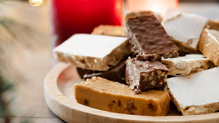 Telediario 1 - Almendras, azúcar y huevos más caros: el precio de los turrones de Navidad se dispara un 16%