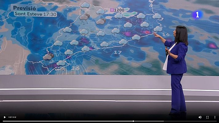El temps - Llevantada per Sant Esteve i part del cap de setmana: pluja, neu i mala mar