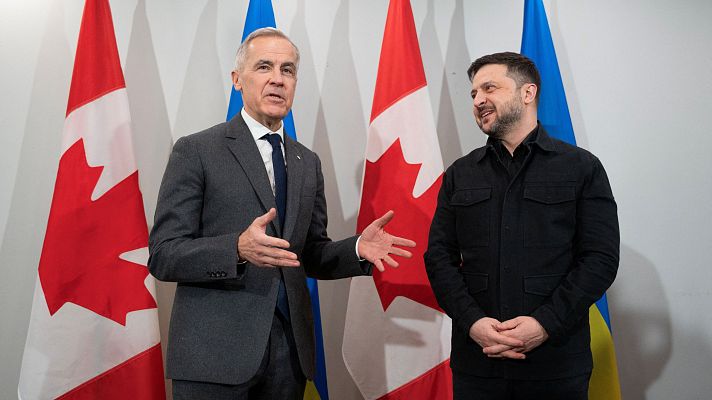 Telediario Fin de Semana - Zelenski intensifica su agenda diplomática antes de ver a Trump y tras un duro ataque ruso a Kiev