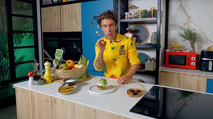 Cuina Brutal - Patacones, burger de lluç i roques de xocolata