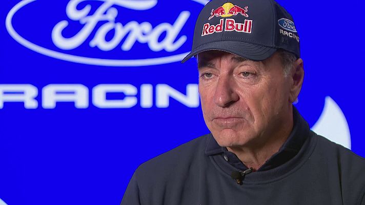 Los Deportes de La1 - Carlos Sainz, a TVE: "Para ganar el Dakar hay que correr más que los demás y que todo funcione perfectamente"