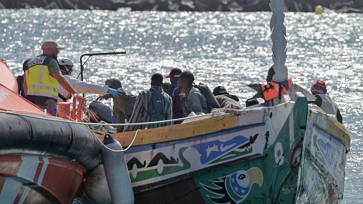 Telediario 2 - La historia de Mohamed, un niño inmigrante que ahora ayuda a otros como trabajador social