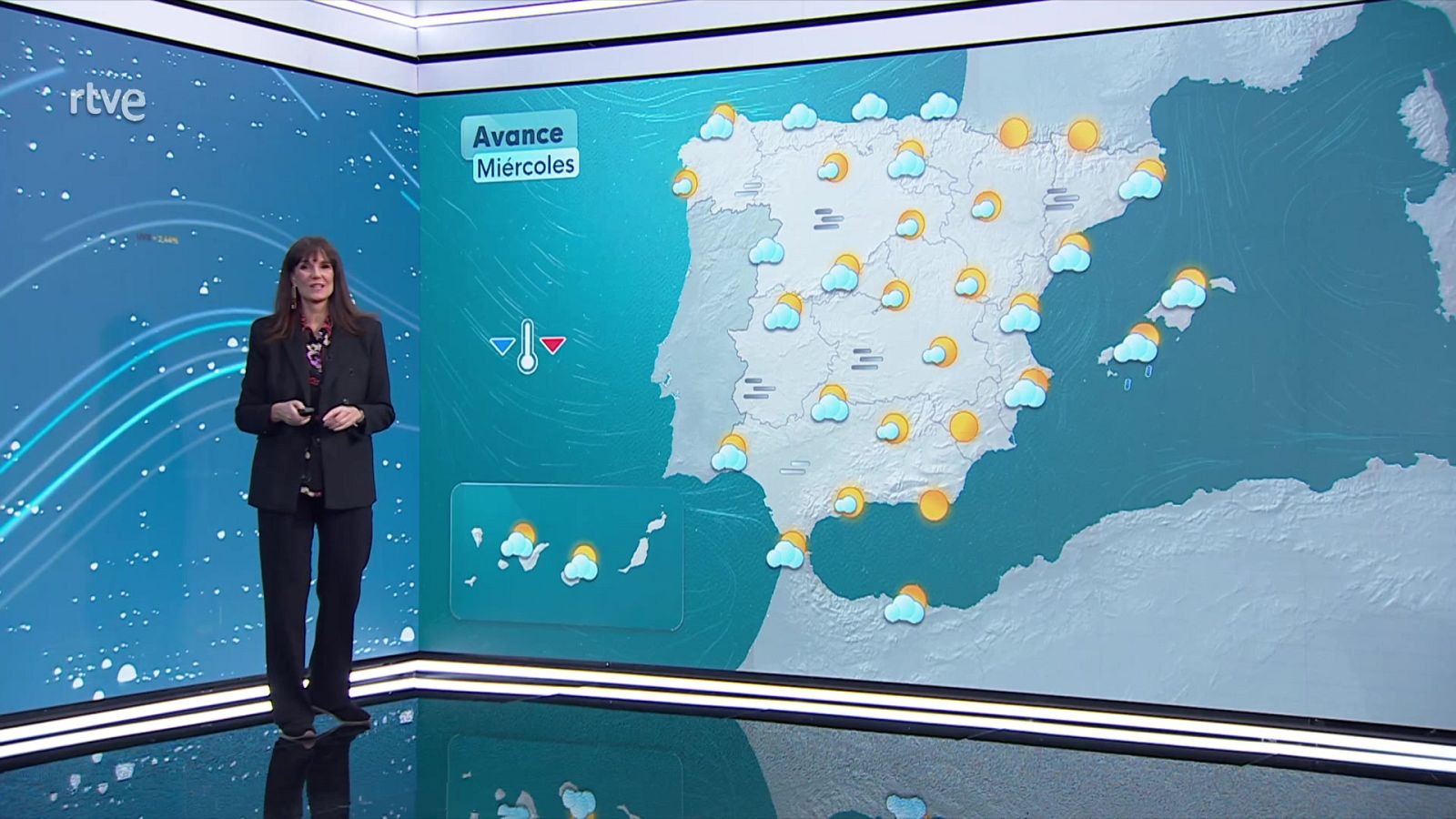 El Tiempo Noche - 29/12/25 - RTVE.es - El tiempo | Ver