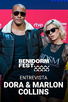 Benidorm Fest - Entrevista a Dora & Marlon Collins, concursantes del Benidorm Fest 2026