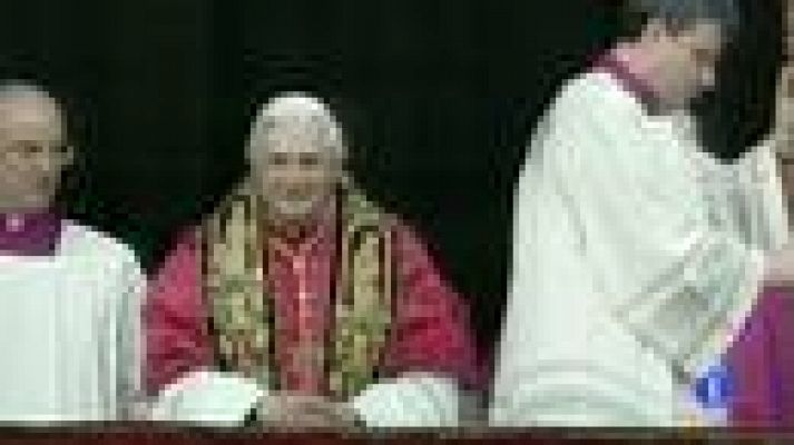 Telediario 1 - Historia de Benedicto XVI
