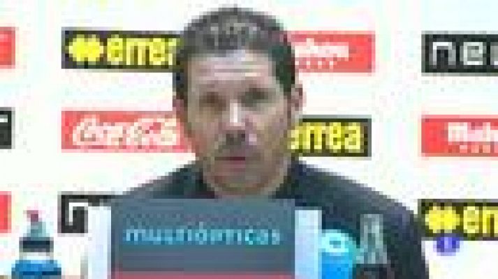 Telediario 1 - Simeone lamenta la derrota