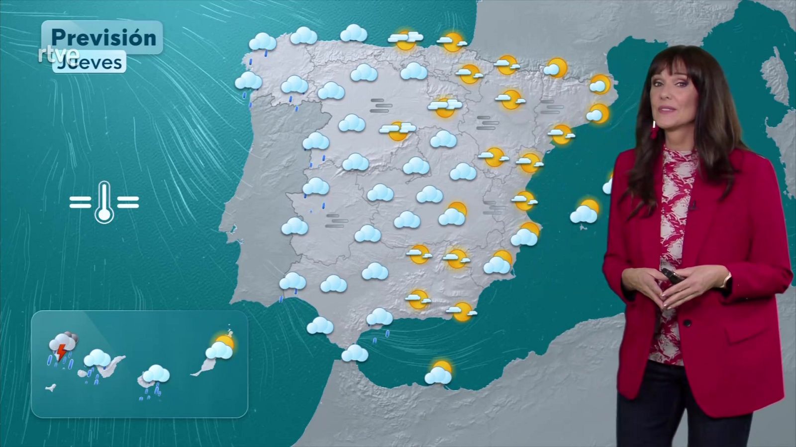 El Tiempo Noche - 31/12/25 - RTVE.es - El tiempo | Ver