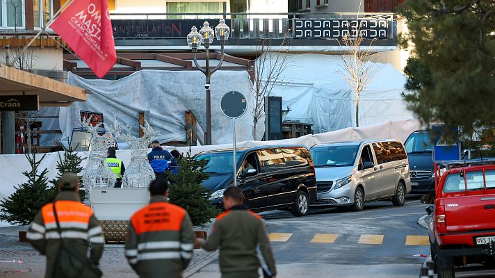 Telediario 1 - Decenas de muertos y un centenar de heridos tras una explosión en un bar de una estación de esquí en Suiza