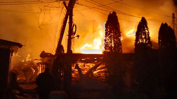 Informativo 24h - Rusia acusa a Ucrania de matar a 24 personas en un ataque contra un hotel y una cafetería