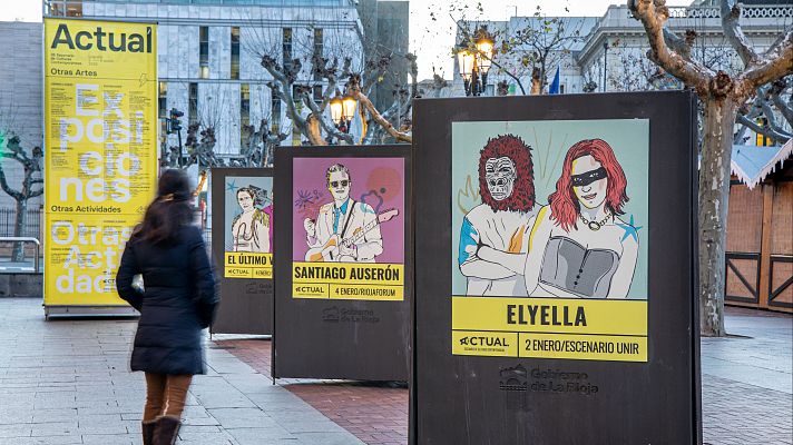 Telediario 1 - Arranca Actual, en Logroño, el primer festival del año