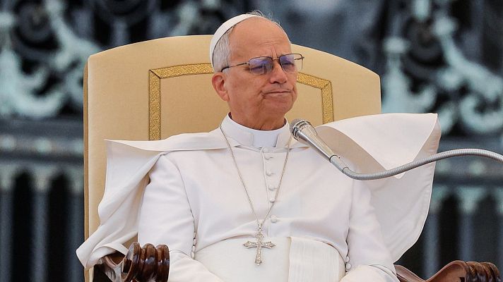 Telediario 1 - El papa baraja una visita a España en junio de 2026