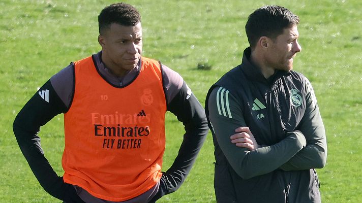 Fútbol - Xabi Alonso: "Vamos a apurar los plazos de recuperación de Mbappé"