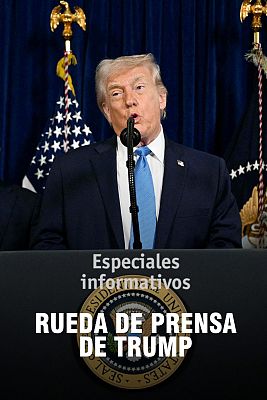 Especiales informativos - EE.UU. ataca Venezuela - Comparecencia de Trump