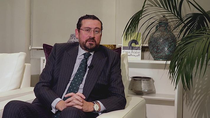 Medina en TVE - 20º aniversario de la revista Hesperia