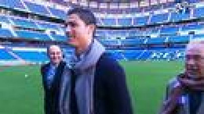 Telediario 1 - Los históricos del Real Madrid elogian a Cristiano Ronaldo