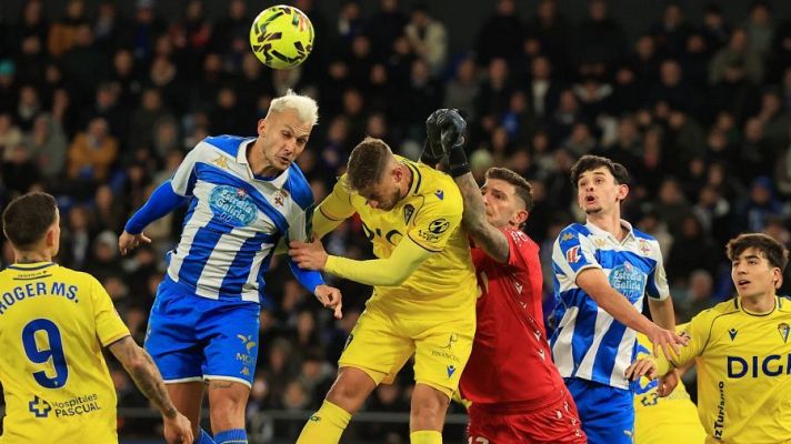 Resúmenes de LaLiga - Deportivo de la Coruña - Cádiz CF: resumen del partido de la 20ª jornada de Liga | Segunda